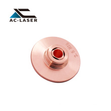 Laser equipments consumables chrome-coated Laser nozzle for Raytools laser cutting head D32 H15 M14 double layer